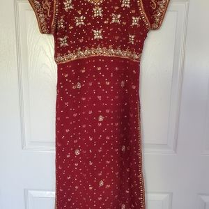 Heavy embellished kurti for wedding